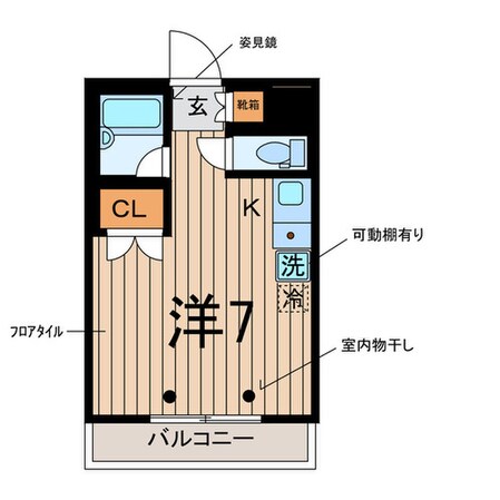 ベイ・アルファ常盤台の物件間取画像